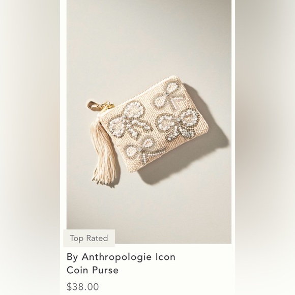 Anthropologie icon coin purse size 5” by 3.5” - Picture 7 of 12